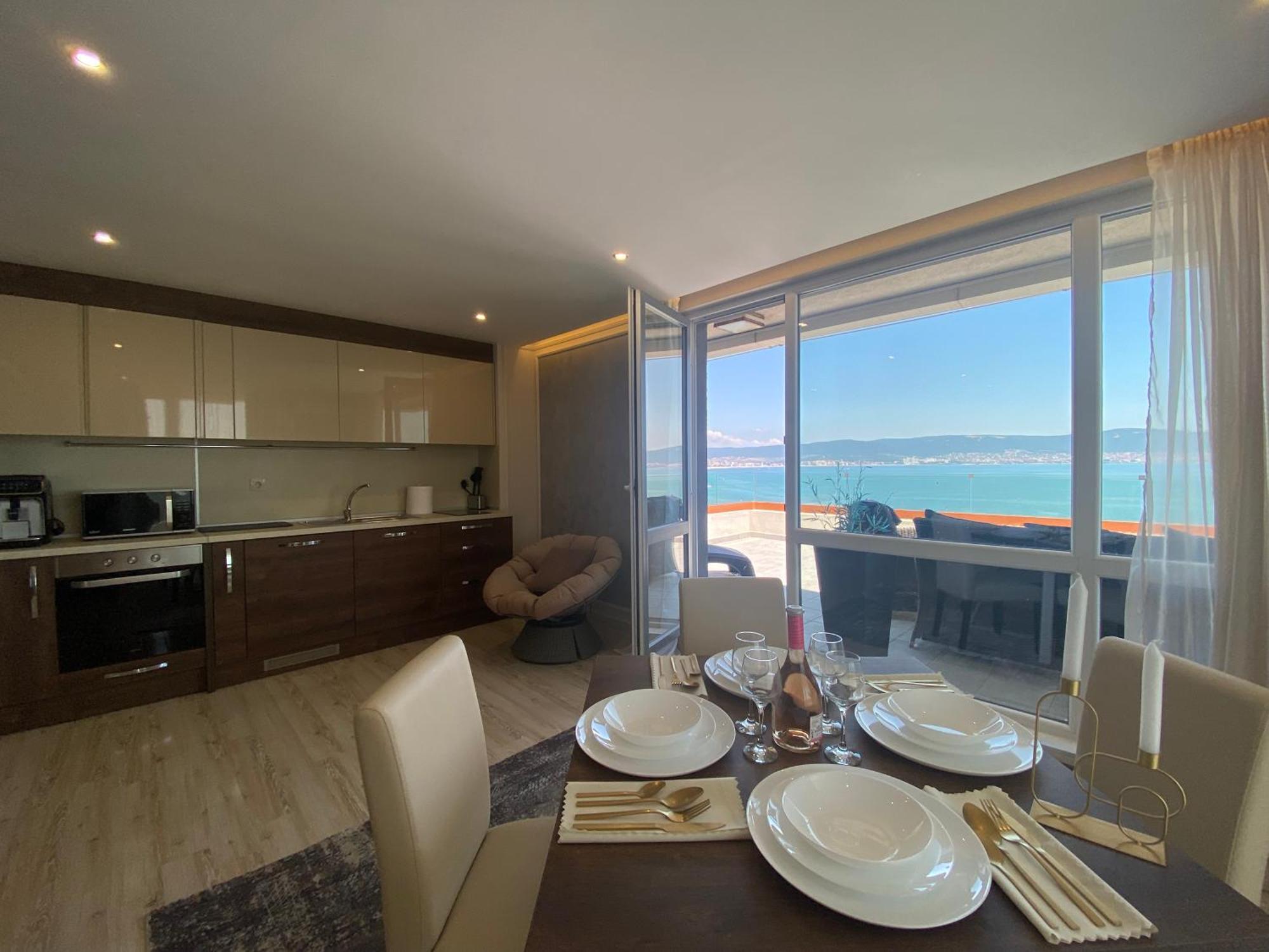 Paradiso 'В' 607 Large Luxury Apartment เนเซบาร์ ภายนอก รูปภาพ